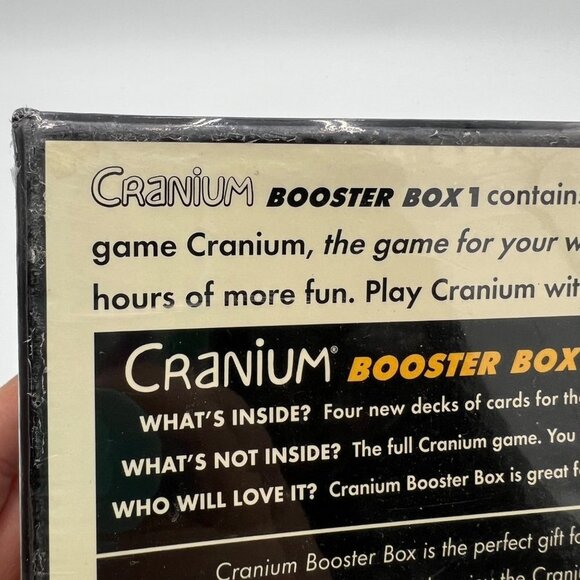 New Sealed Cranium Booster Box 1~ 800 Cards to Recharge Your Cranium Board Game - Picture 6 of 11